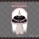 Mademoiselle Pearl Sanrio Kuromi Cape Blouse and Uneven Hem JSK(Reservation/Full Payment Without Shipping)